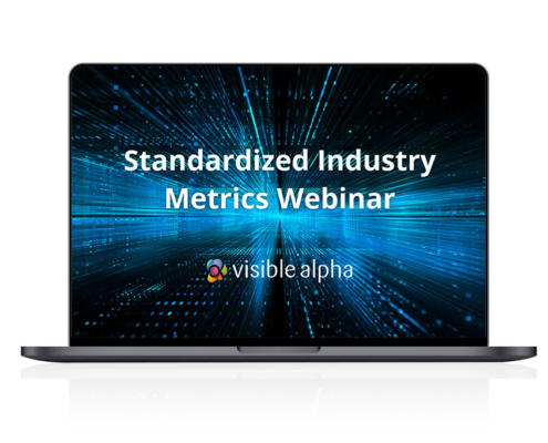 Webinar Standardized Industry Metrics