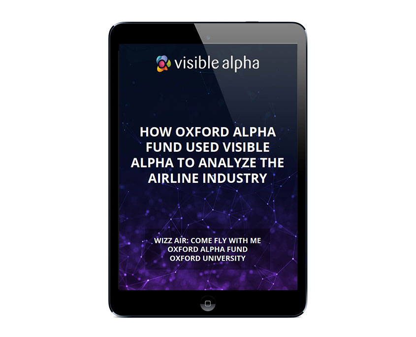 oxford alpha fund analyze airline industry