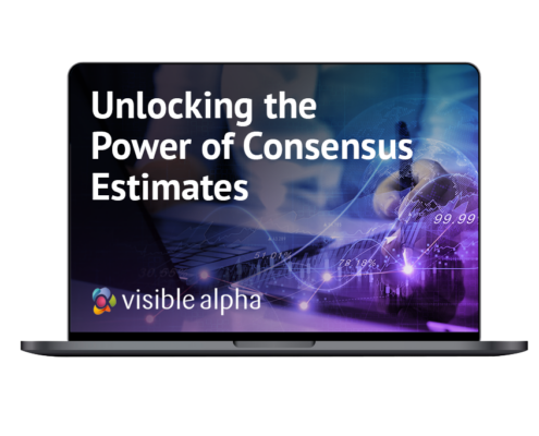 unlocking consensus estimates resources