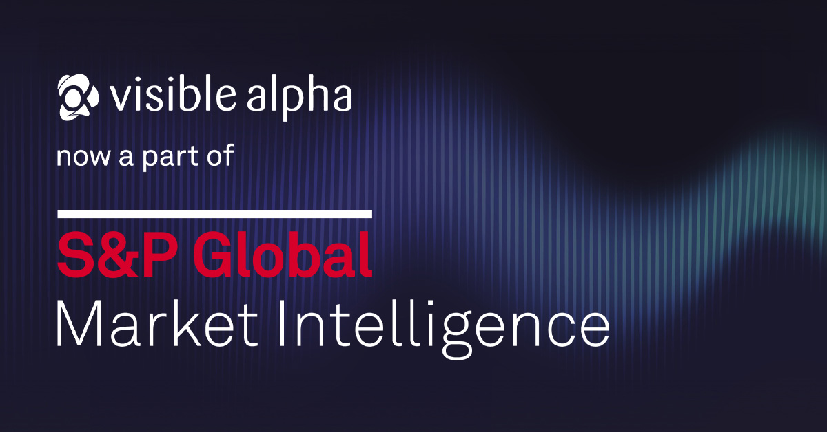 S&P Global Announces Successful Completion of Visible Alpha Acquisition
